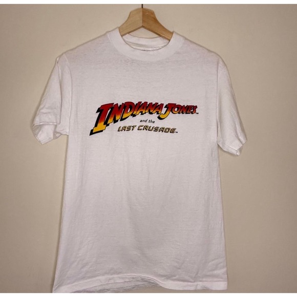 VTG Indiana Jones and the Last Crusade Size Medium Movie Promo T Shirt - Picture 2 of 8